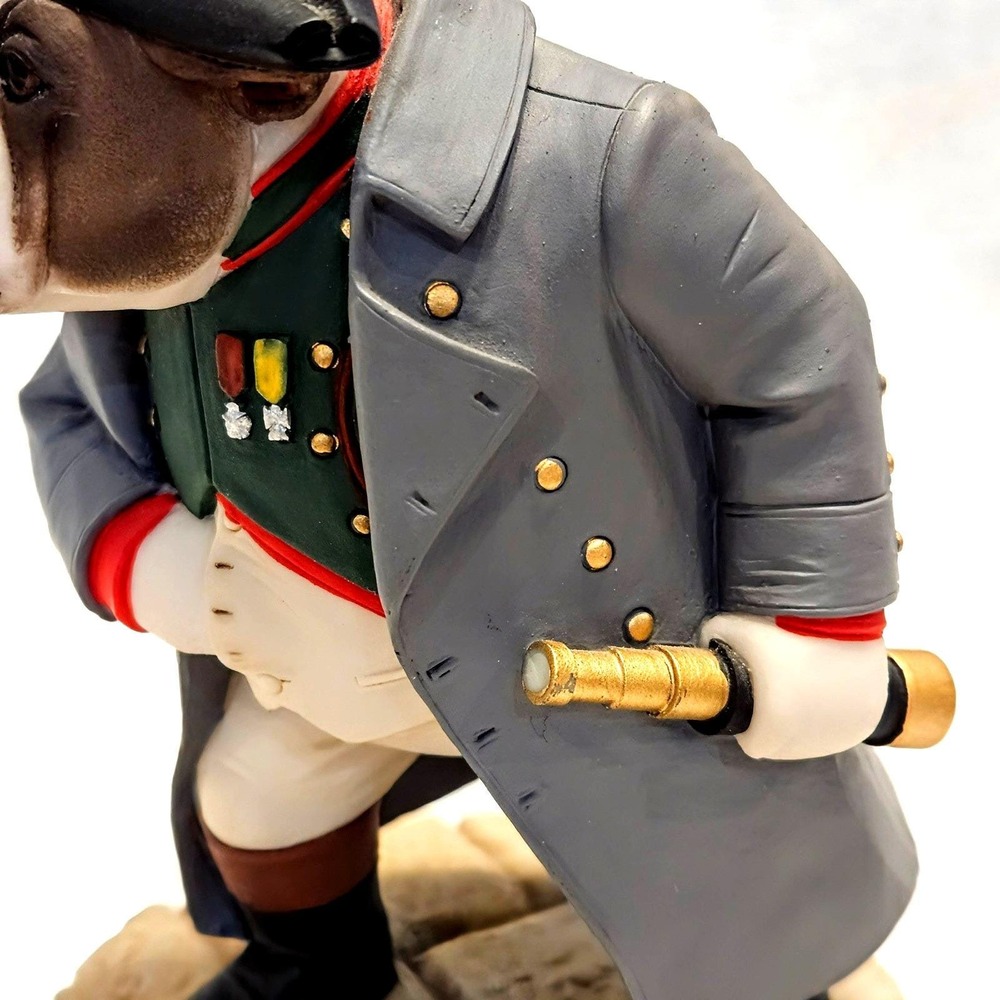 Rare Robert Harrop CC121 Napoleon Bulldog Doggie People Retired 2004 HandPainted - Picture 9 of 15